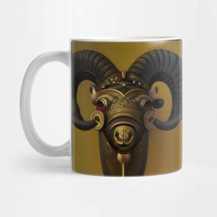 Wood Ram Mug